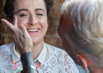 Tess at Pride, Washington, DC