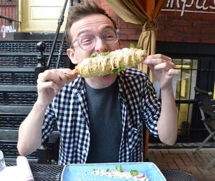 James and elote, Washington, DC